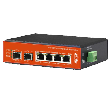 Wi-Tek WI-PS206-I Industrial PoE Switches Wi-Tek WI-PS206-I Industrial PoE Switches